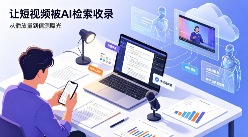 白水县短视频创作者新必修课：吃透 GEO 优化，让抖音内容被豆包、DeepSeek、元宝智能体收录
